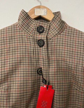 Blazer Carolina Herrera Cuadros Talla M