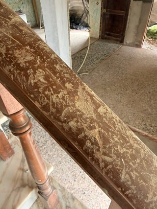 Barandilla Escalera Madera Maciza