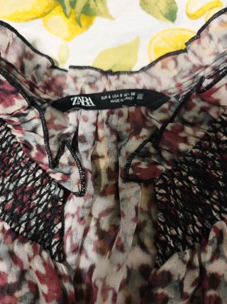 Camisa Zara Estampada