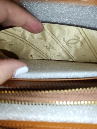 Borsello donna bronzo con strass