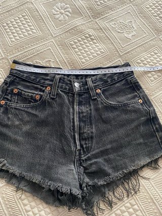 Levi's Vaqueros Cortos Deshilachados