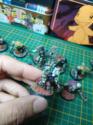Escuadra Trinkabeztiaz Warhammer Orcos