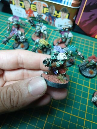 Escuadra Trinkabeztiaz Warhammer Orcos