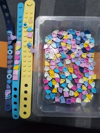 3 Pulseras Lego para Niños