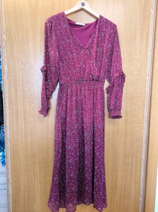 Vestido Easy Wear Talla L Floral