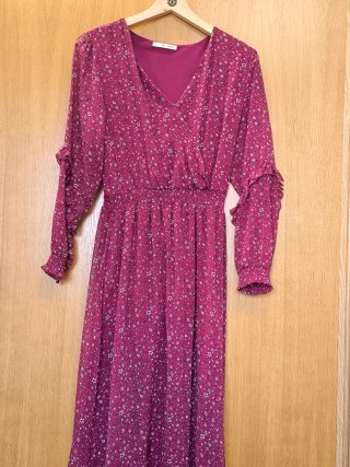Vestido Easy Wear Talla L Floral