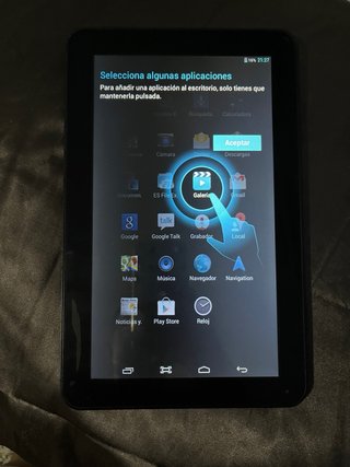 Tablet Unusual 10X Negra