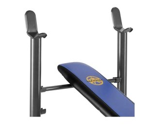 Banco Olímpico Marcy MWB-36780B + Pesas