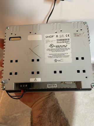Pantalla HMI EXOR UniOP eTOP507U3P3