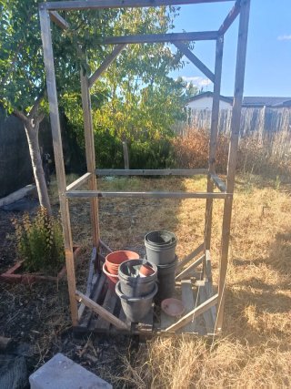 Estructura para huerto/jardín