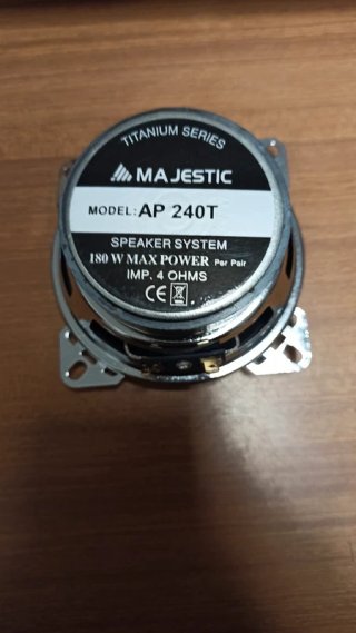 Majestic AP 240T Casse Auto 10cm 180W