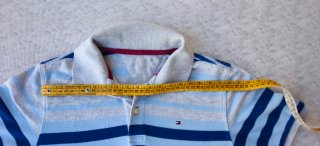 Polo Tommy Hilfiger Uomo Righe Taglia S