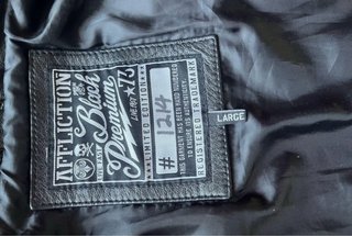 Chaqueta Cuero Affliction Limited Edition