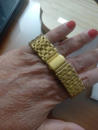 Reloj Teylo Dorado Esfera Blanca