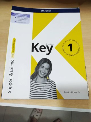 Inglés 1° bachiller KEY 2°edition suppor&Extend