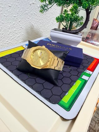 Reloj Dorado Hombre
