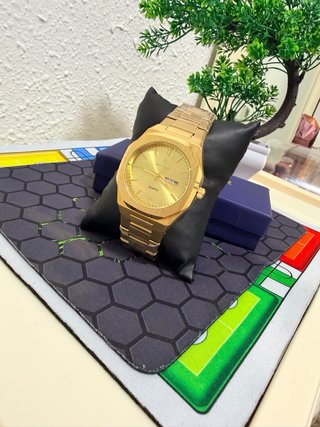 Reloj Dorado Hombre