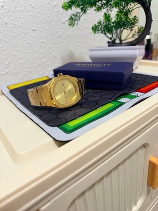 Reloj Dorado Hombre