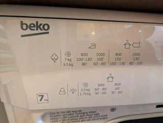 Secadora Beko 7kg Condensación