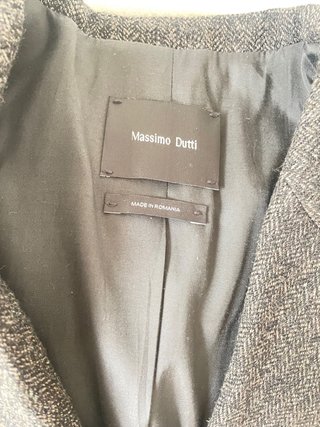 Americana Massimo Dutti Gris
