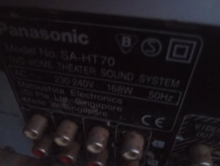Amplificador Home Cinema 6 Altavoces