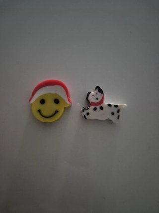 Figuras de goma de borrar 2 unidades
