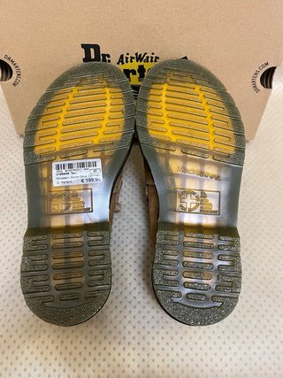 Mocassini Dr. Martens Pelle Beige/Marrone Tg 40
