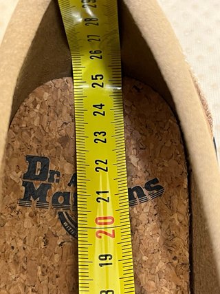 Mocassini Dr. Martens Pelle Beige/Marrone Tg 40