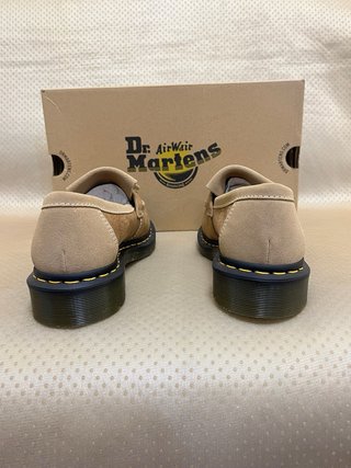 Mocassini Dr. Martens Pelle Beige/Marrone Tg 40