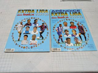 Revista Don Balón Extra Liga 2001-02 con apendice