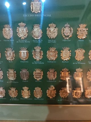 Cuadro Heráldica Provincia de Cádiz