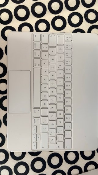 iPad Air 13 M2 + Magic Keyboard Blanco