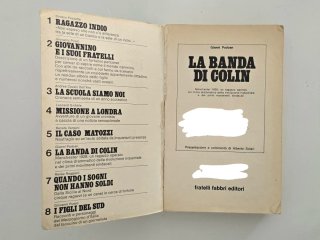 La banda di Colin Padoan 1973 Fratelli Fabbri