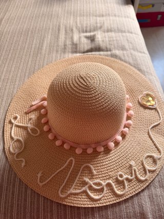 Sombrero de playa para novia