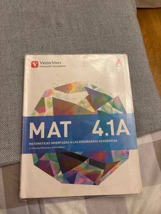MAT 4A, Matemáticas orientadas a las enseñanzas...