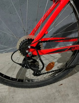 Bicicleta de Montaña Naranja BTWIN