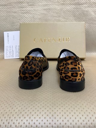 Mocassini CaféNoir Pelle Leopardata Tg 39