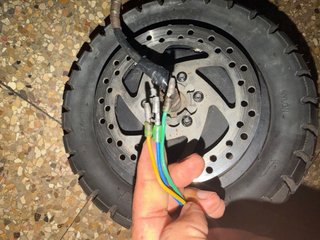 Motor patinete eléctrico con disco freno