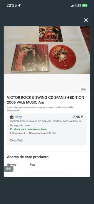 CD Victor Rock & Swing