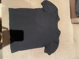 Camiseta algodón manga abullonada