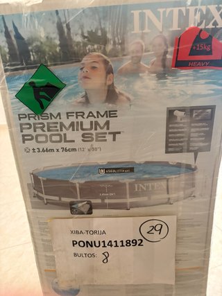 Estructura Piscina Intex Prism Frame Premium.