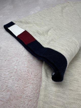 Polo Tommy Hilfiger Beige Talla L
