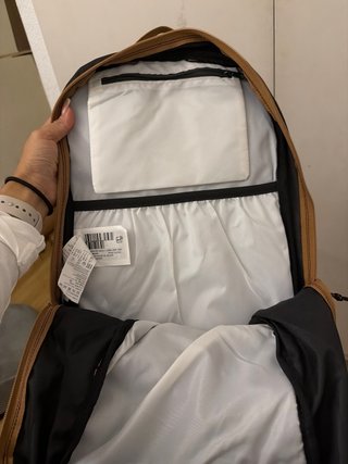 Mochila Quechua portátil/escolar negra nueva