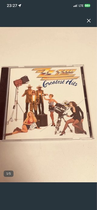 CD ZZ Top Greatest Hits