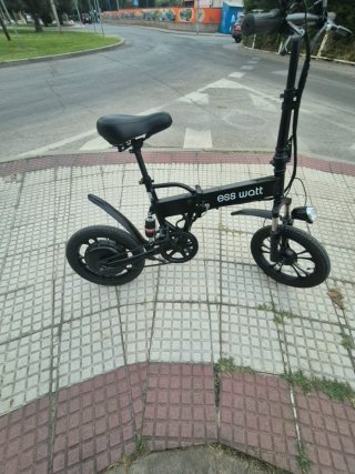 Bicicleta eléctrica plegable