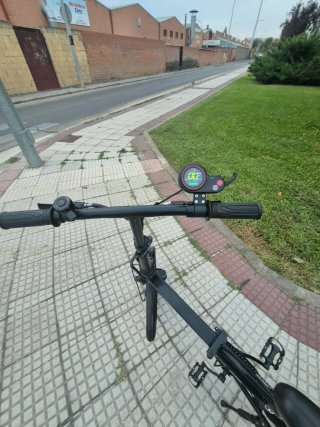 Bicicleta eléctrica plegable