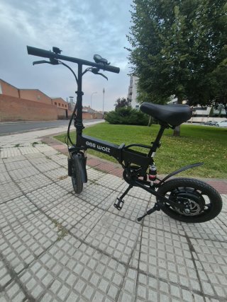 Bicicleta eléctrica plegable