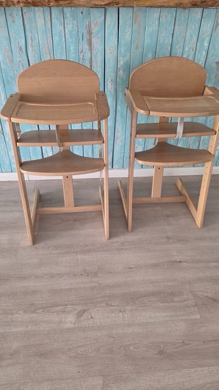 2 Tronas bebé IKEA madera 25€ cada una