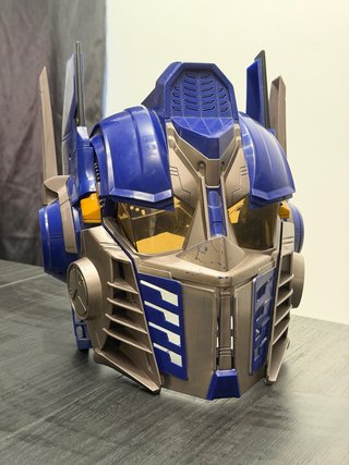 Maschera Optimus Prime Transformers Usata