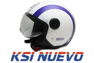 CASCO MOTO JET SPARCO FX 101MV T/M 57-58CM 74400